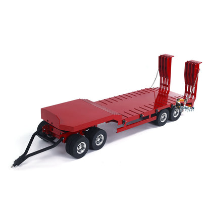Metal 4-axle Full Trailer for 1/14 RC Tractor Truck