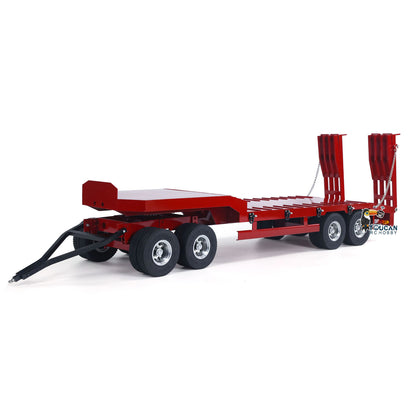 Metal 4-axle Full Trailer for 1/14 RC Tractor Truck