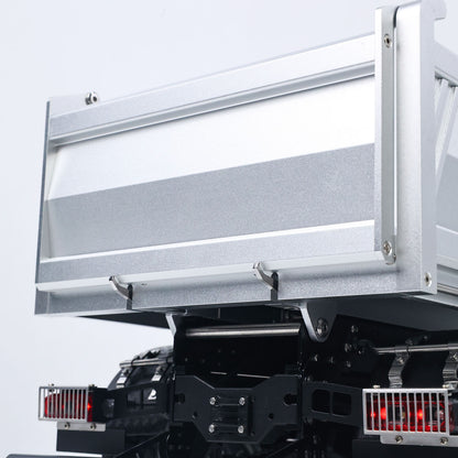 US Stock RTR Kabolite 8X8 1/14 RC Dump Truck K5703 Electric Lifting Remote Control Tipper Model 2Speed Gearbox Lights Sound System