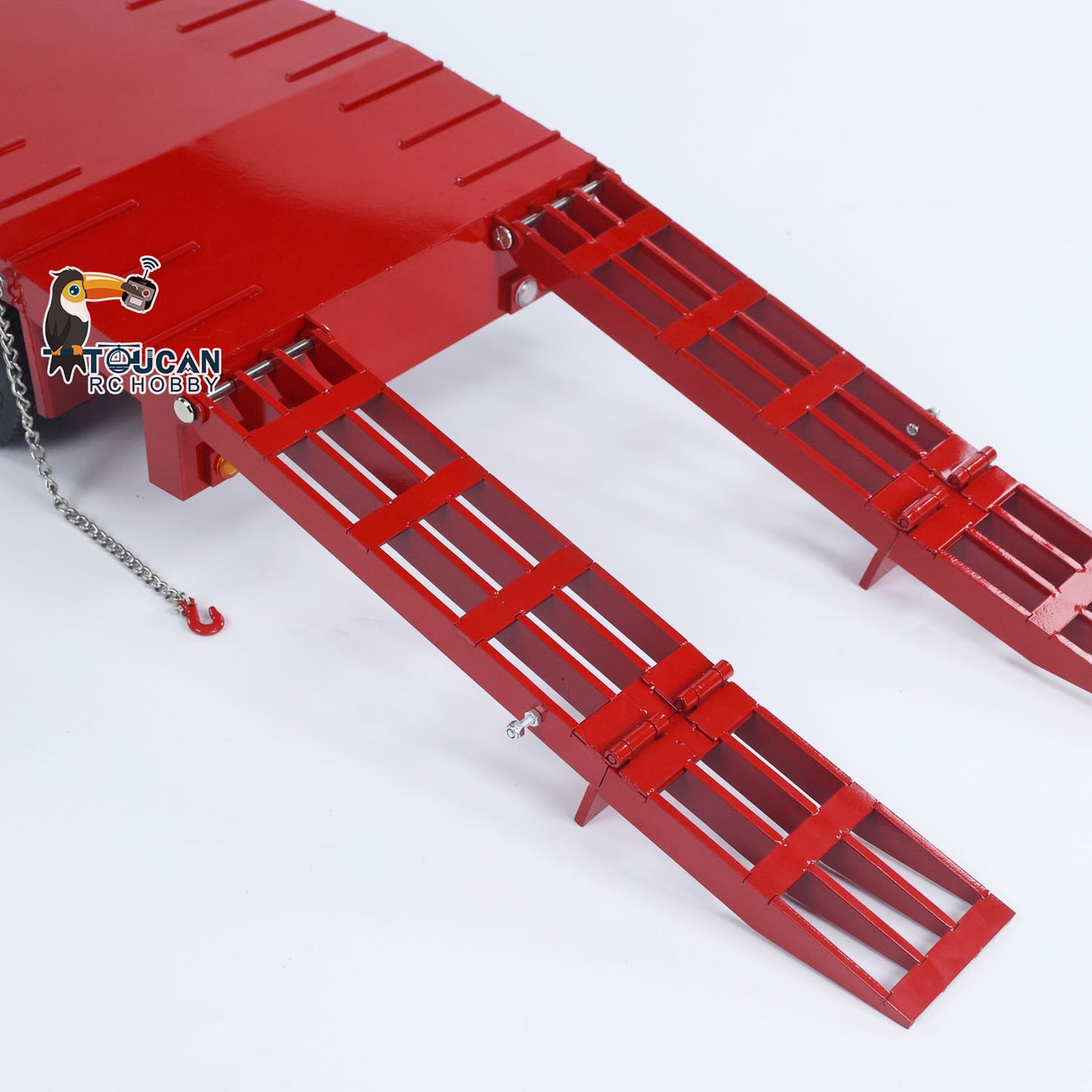 Metal 4-axle Full Trailer for 1/14 RC Tractor Truck