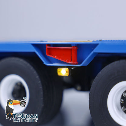 1/14 LESU Metal Trailer Hydraulic Lifting Tailboard Painted