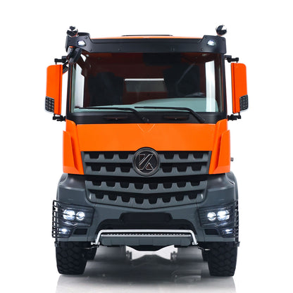 US Stock Kabolite 1/14 Electric RC Dump Truck K5703 8X8 Remote Control Tipper Model 2Speed Transmission Lights Sounds Battery Charger