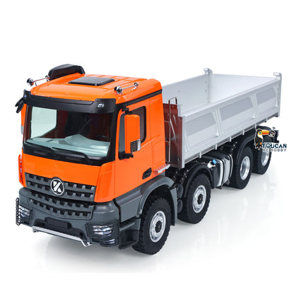 Fast Shipping Kabolite 1/14 Electric RC Dump Truck K5703 8X8 Remote Control Tipper Model 2Speed Transmission Lights Sounds Battery Charger