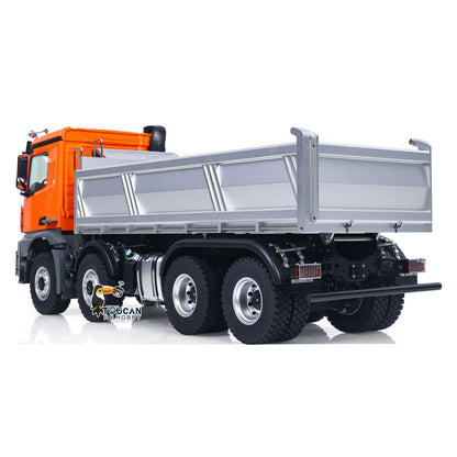 Fast Shipping Kabolite 1/14 Electric RC Dump Truck K5703 8X8 Remote Control Tipper Model 2Speed Transmission Lights Sounds Battery Charger