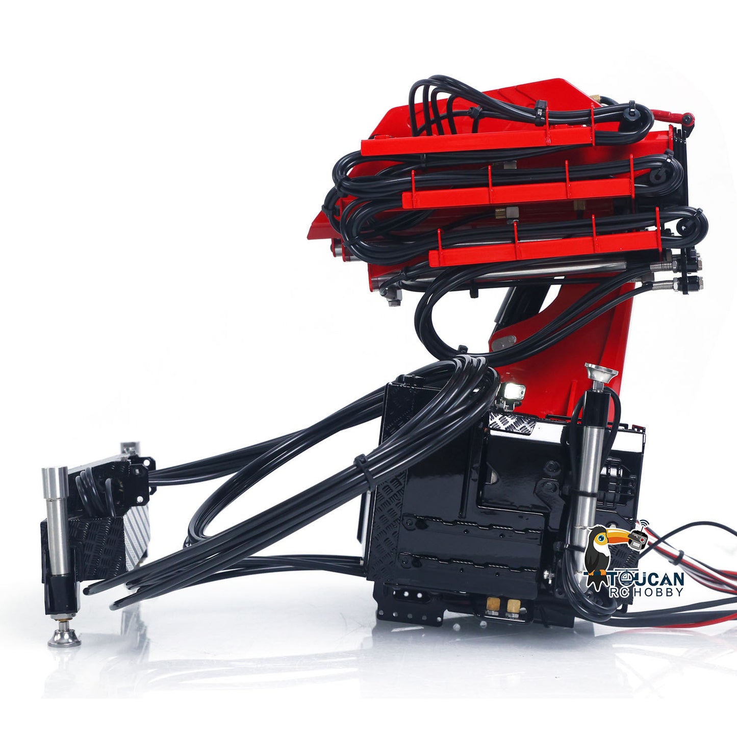 IN STOCK LESU 1/14 RC Hydraulic Truck Crane Oil Pump Dumper