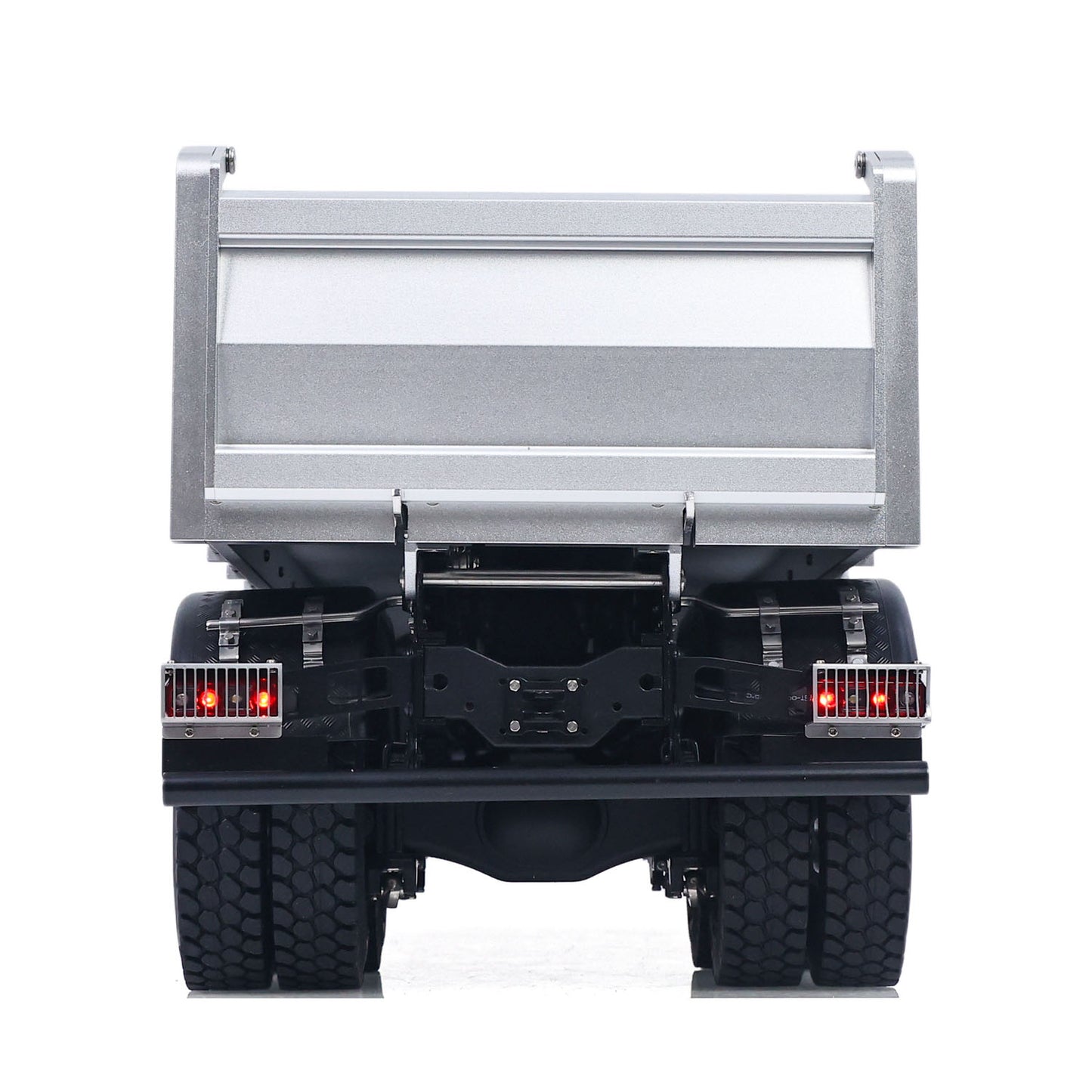 US Stock Kabolite 1/14 Electric RC Dump Truck K5703 8X8 Remote Control Tipper Model 2Speed Transmission Lights Sounds Battery Charger