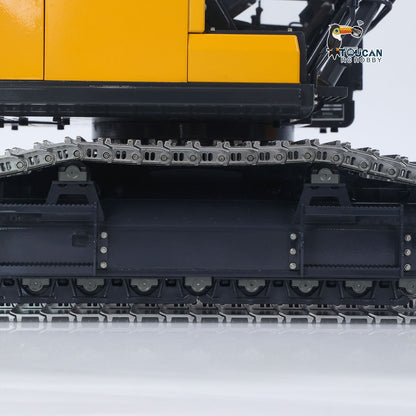 Super Frog Metal 1/14 RC Hydraulic Excavator E400 Standard Type Digger Model 3 Pumps 4CH Valve Frsky X14 Radio
