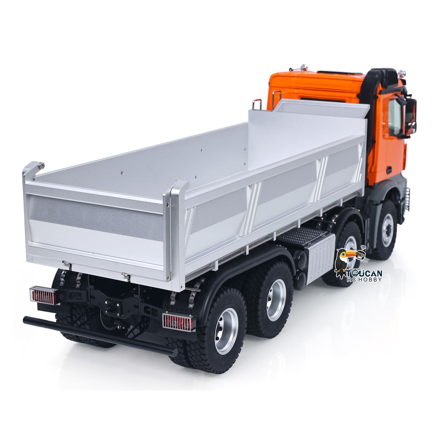 Fast Shipping Kabolite 1/14 Electric RC Dump Truck K5703 8X8 Remote Control Tipper Model 2Speed Transmission Lights Sounds Battery Charger