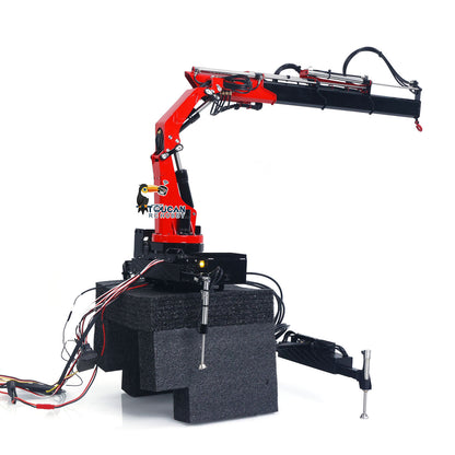 IN STOCK LESU 1/14 RC Hydraulic Truck Crane Oil Pump Dumper