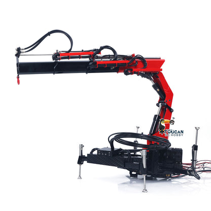 IN STOCK LESU 1/14 RC Hydraulic Truck Crane Oil Pump Dumper