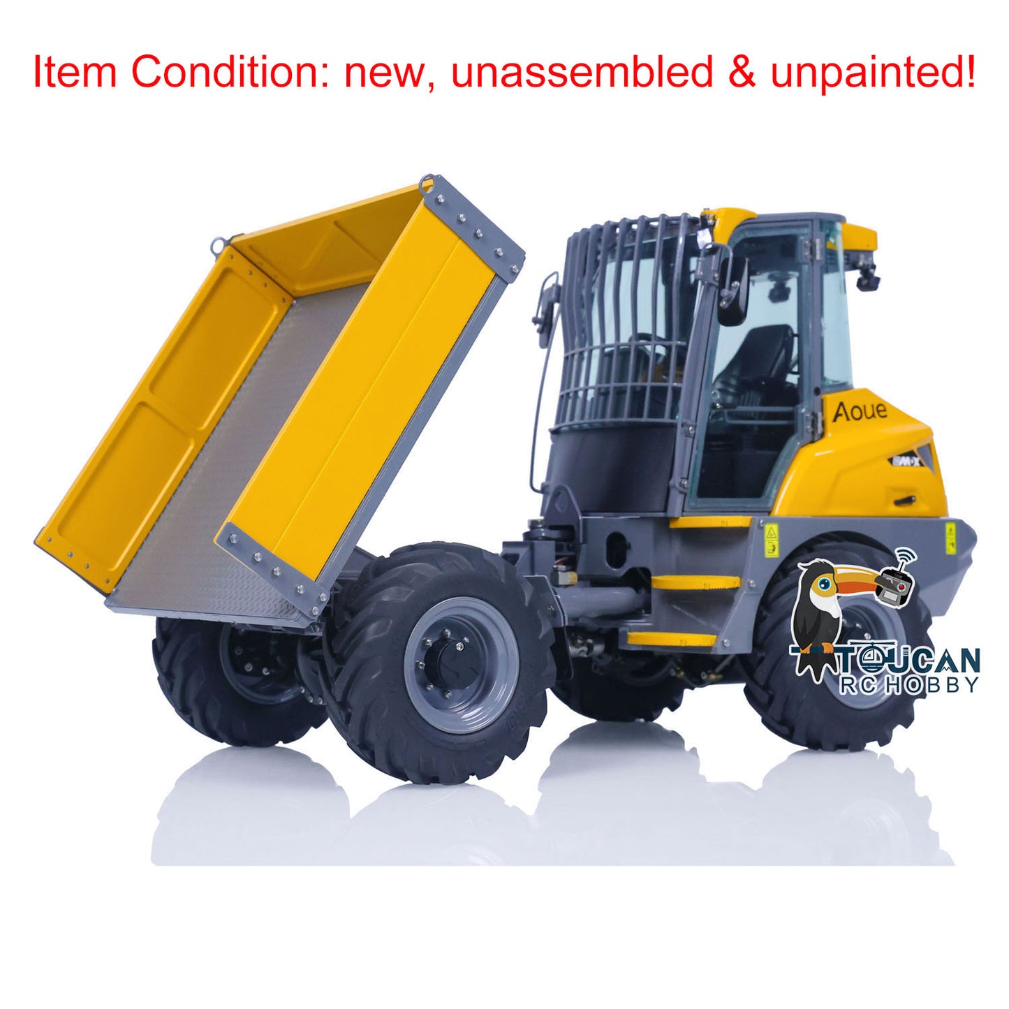 LESU 6MDX-B Metal 1/14 RC Hydraulic Dump RC Tipper Model KIT