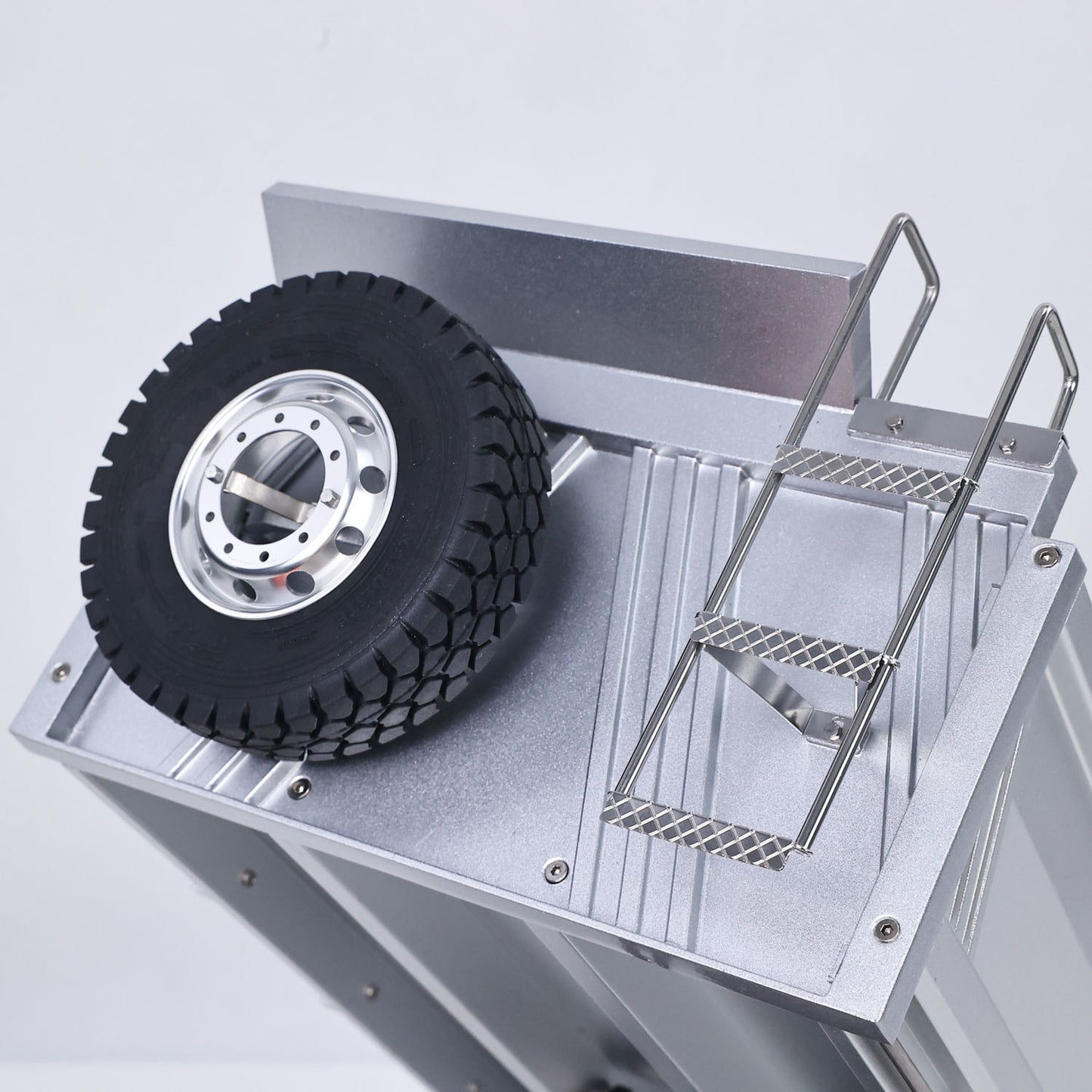 US Stock Kabolite 1/14 Electric RC Dump Truck K5703 8X8 Remote Control Tipper Model 2Speed Transmission Lights Sounds Battery Charger
