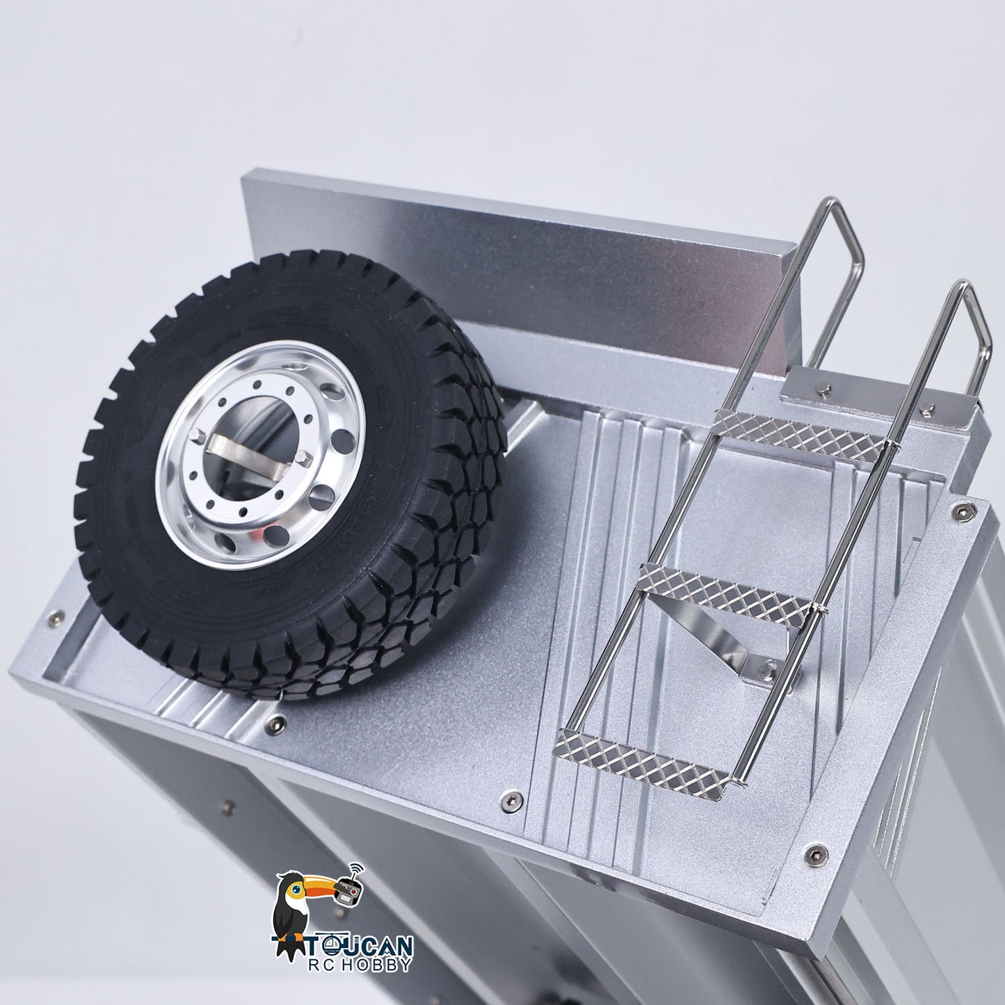 Fast Shipping Kabolite 1/14 Electric RC Dump Truck K5703 8X8 Remote Control Tipper Model 2Speed Transmission Lights Sounds Battery Charger