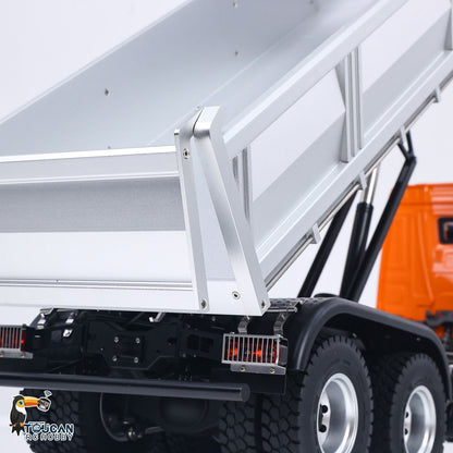 Fast Shipping Kabolite 1/14 Electric RC Dump Truck K5703 8X8 Remote Control Tipper Model 2Speed Transmission Lights Sounds Battery Charger