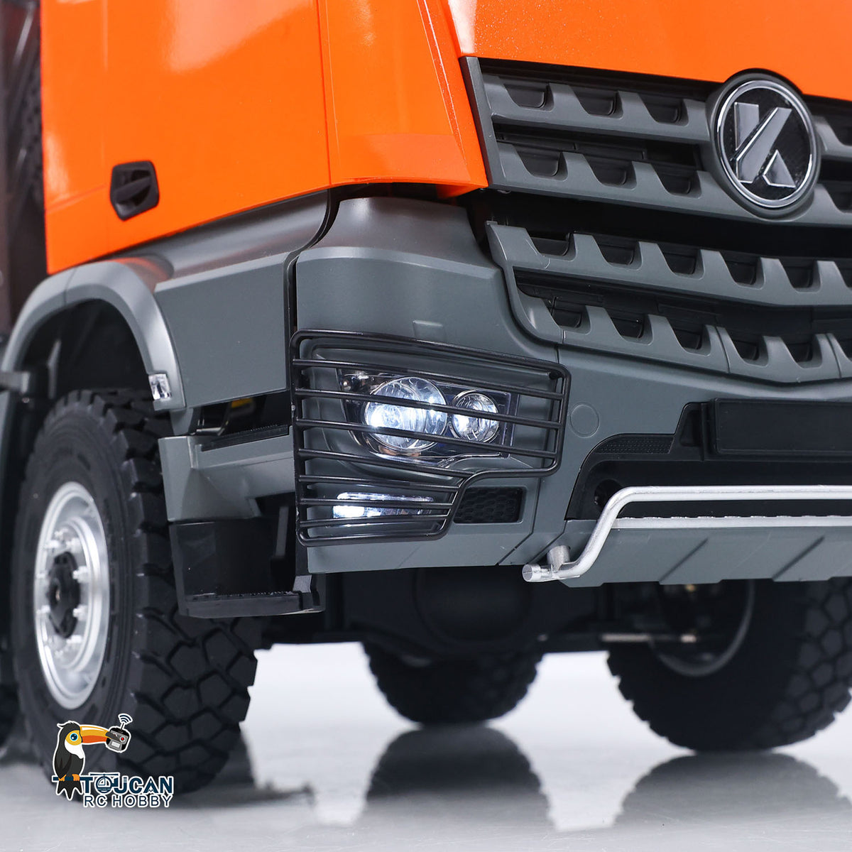 Fast Shipping Kabolite 1/14 Electric RC Dump Truck K5703 8X8 Remote Control Tipper Model 2Speed Transmission Lights Sounds Battery Charger