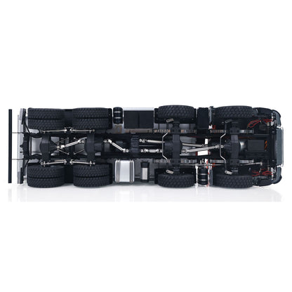 Kabolite 1/14 Electric RC Dump Truck K5703 8X8 Remote Control Tipper Model 2Speed Transmission Lights Sounds Battery Charger