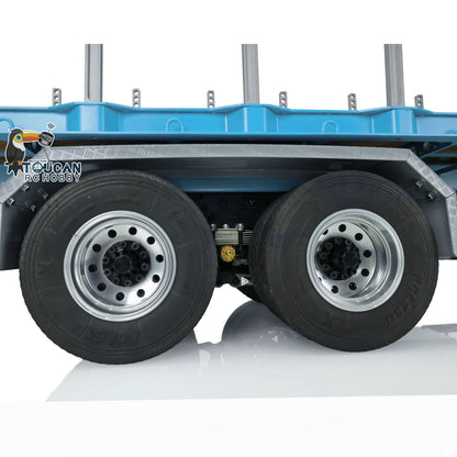 LESU RC Tractor Truck Flatbed for 1/14 6x4 2.4G Car