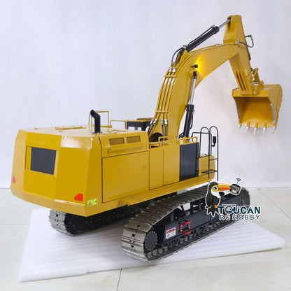 EN STOCK Métal 1/8 390F RC Excavatrice hydraulique Pelle Cisaille Ciseaux Grab Godet Ripper Coupleur à dégagement rapide