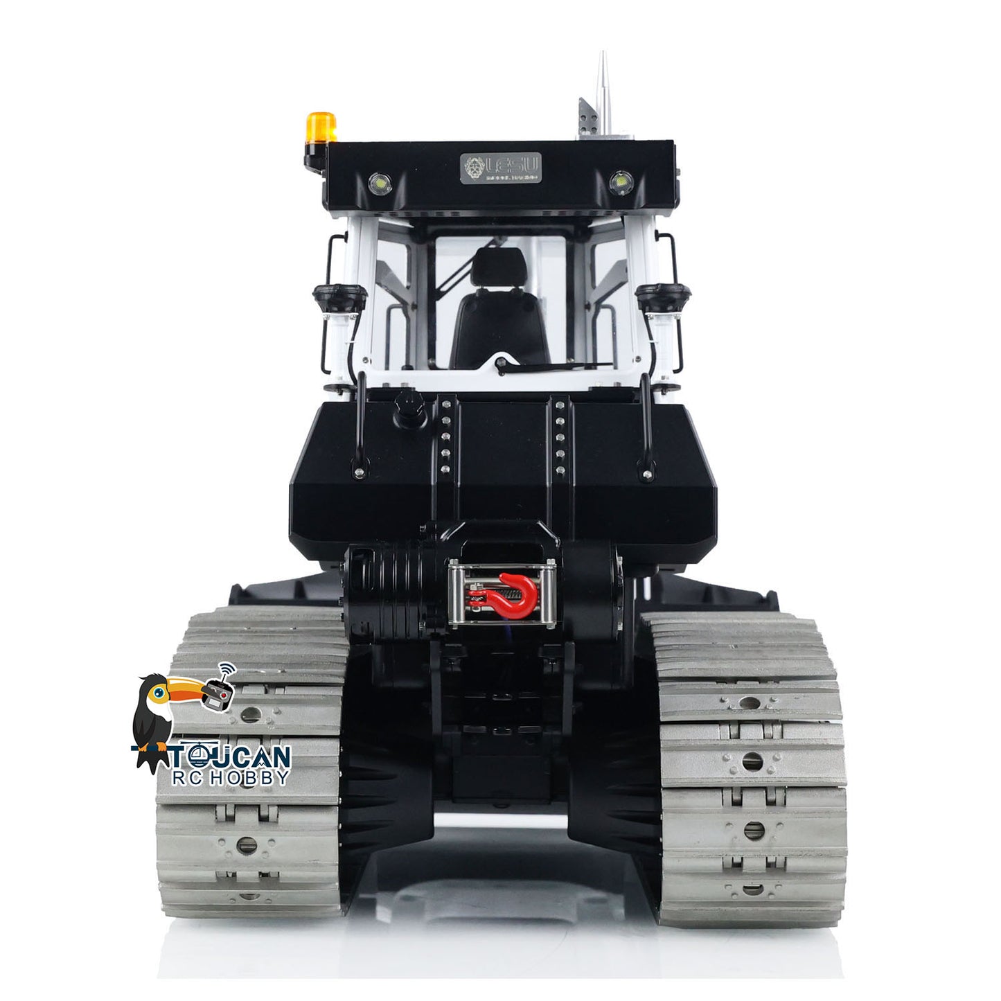 1/14 Hydraulic RC Bulldozer LESU Aoue 850K Metal I6S Remote Control Dozers Model