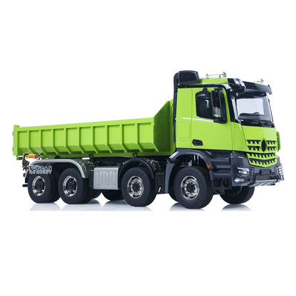 TOUCAN RC HOBBY LXY 1/14 8x8 Metal Hydraulic RC Dumper Tipper Car Radio Control Full Dump Trucks with Standard Bucket Hobby Model DIY PNP