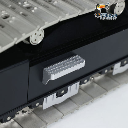 1/14 Hydraulic RC Bulldozer LESU Aoue 850K Metal I6S Remote Control Dozers Model