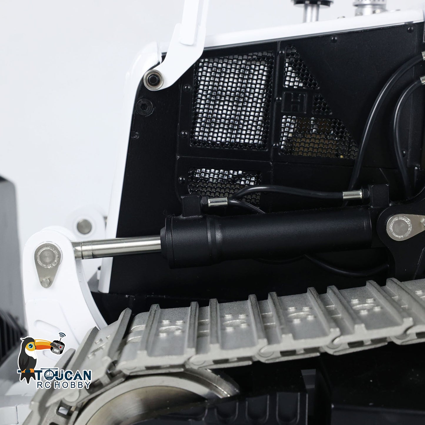 1/14 Hydraulic RC Bulldozer LESU Aoue 850K Metal I6S Remote Control Dozers Model