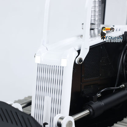 1/14 Hydraulic RC Bulldozer LESU Aoue 850K Metal I6S Remote Control Dozers Model