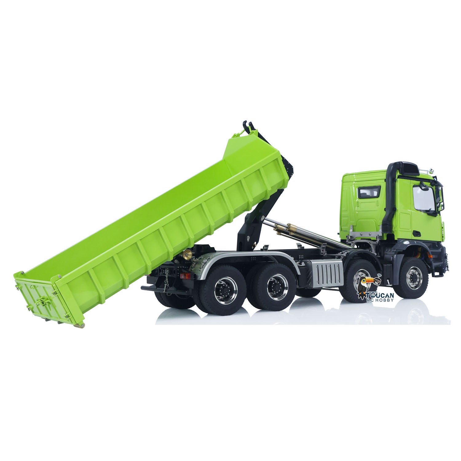 IN STOCK 1/14 8x8 Metal RC PNP Hydraulic Painted Assembled Roll On