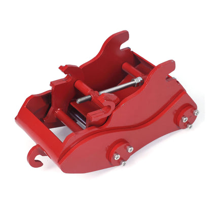 Metal 1/8 390F RC Hydraulic Excavator Digger Shear Scissor Grab Bucket Ripper Quick Released Coupler