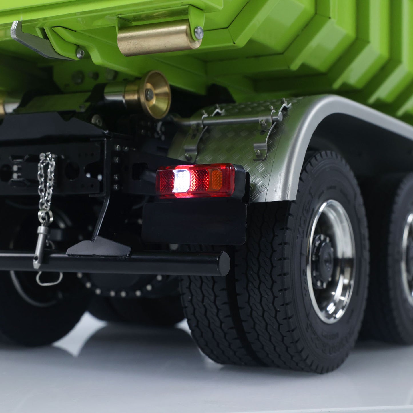 1/14 8x8 Metall RC PNP Hydraulisch lackiert montiert Roll On/Off Muldenkipper