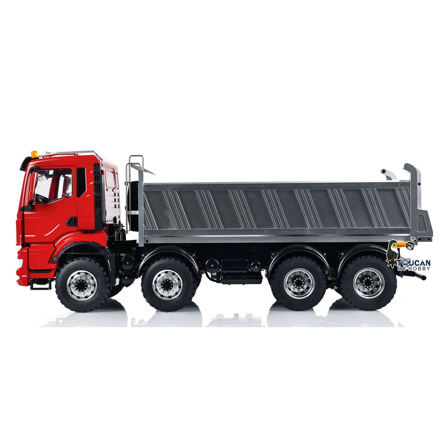 LESU 1/14 RTR RC Hydraulic Dump Truck 8X8