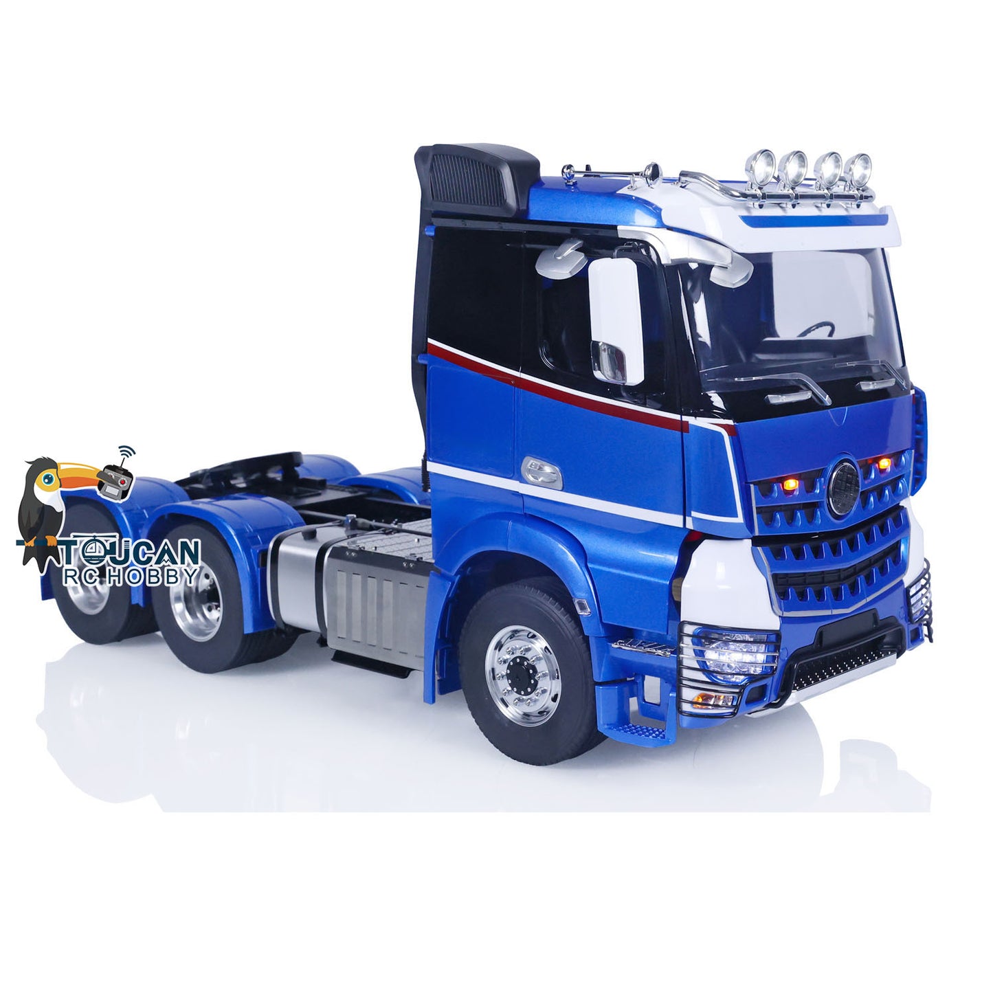 EN STOCK LESU 1/14 6x6 RC Tracteur Camion RTR Voiture Télécommandée