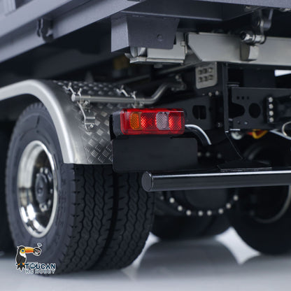 1/14 6x6 Hydraulic RC Dump Truck Metal Tipper Car FlySky I6S