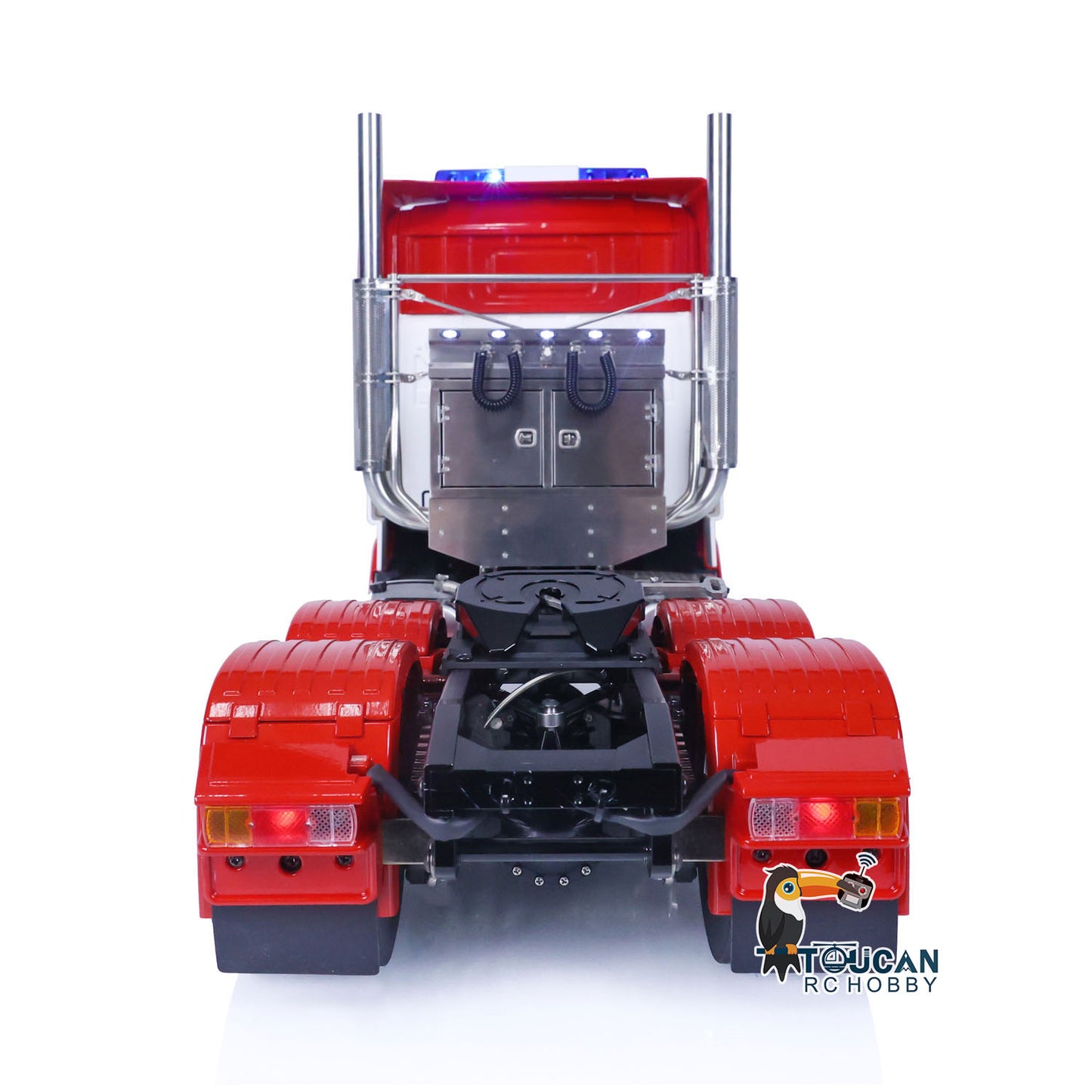 TOUCAN 6X6 Radio Control Tractor Car 1/14 RC Truck Metal Chassis Painted Assembled