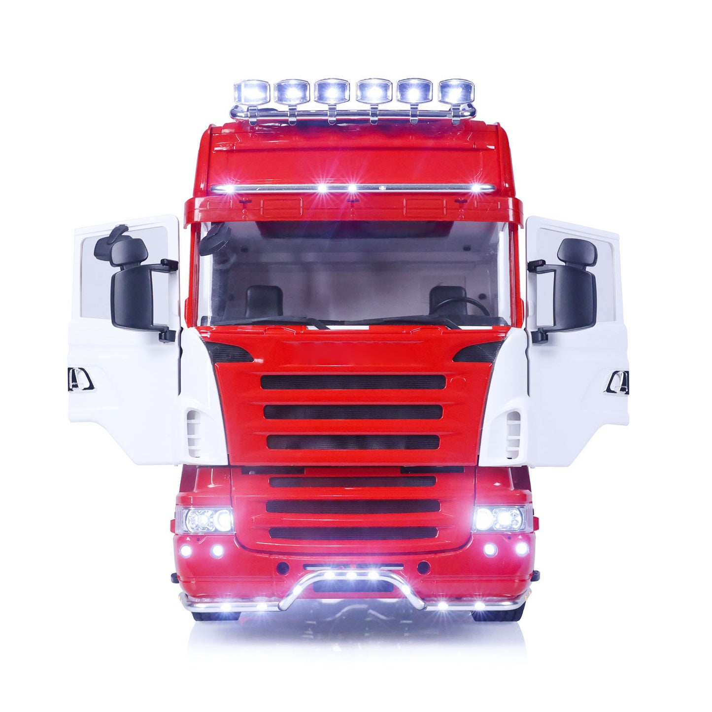 TOUCAN 1/14 RC Car 6X6 RTR Remote Control Tractor Truck Metal Chassis Sounds Light
