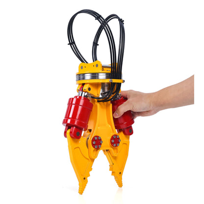 270 Degree Rotation Metal Hydraulic Shear for 1/12 Remote Control Hydraulic Excavator C395 RC Construction Vehicle Digger Model
