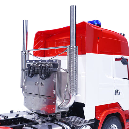 TOUCAN 1/14 RC Car 6X6 RTR Remote Control Tractor Truck Metal Chassis Sounds Light