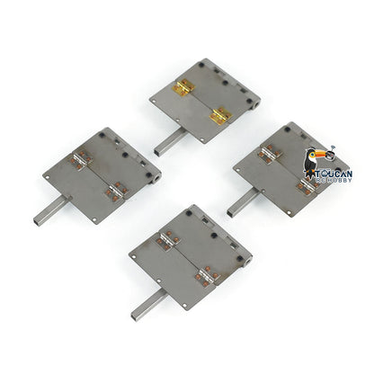 1/14 3 Axles Metal Trailer Extendible Trailers for RC Tractor Truck Car Models