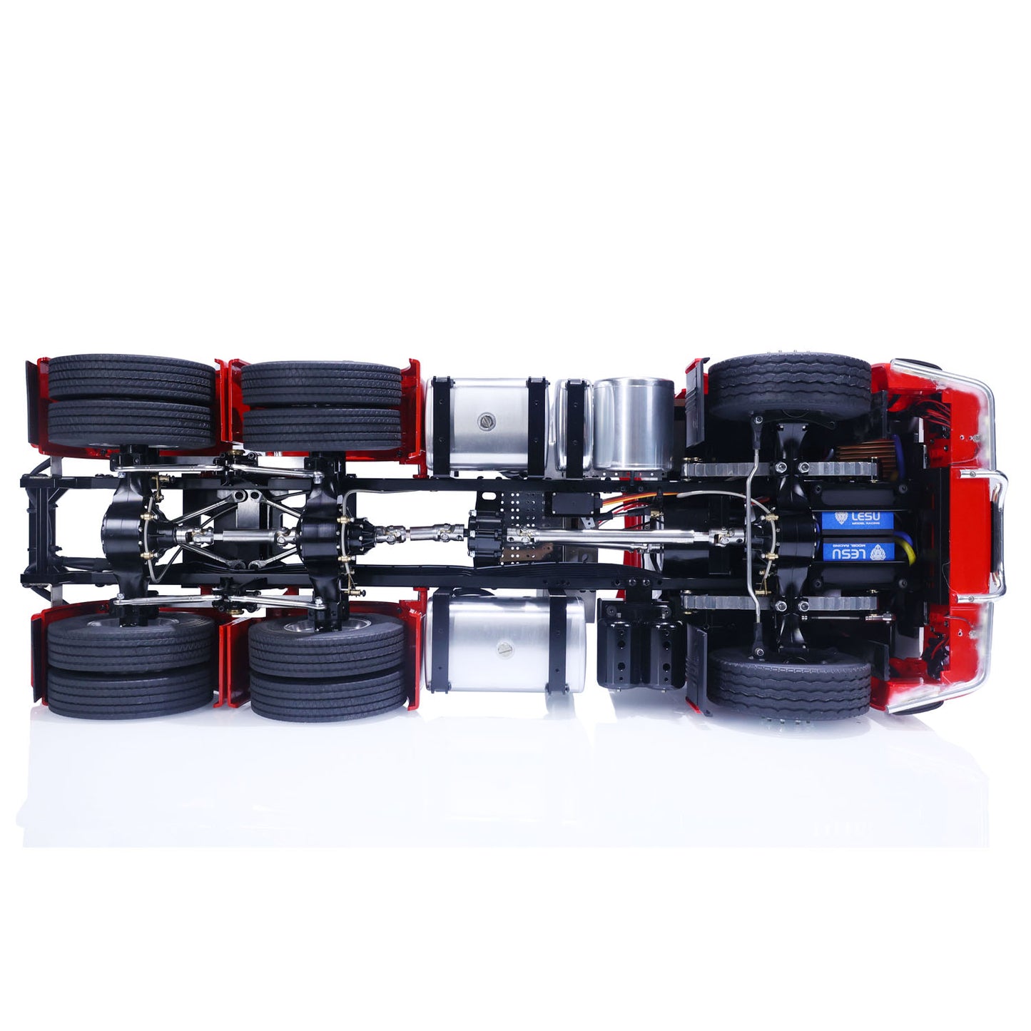 TOUCAN 1/14 RC Car 6X6 RTR Remote Control Tractor Truck Metal Chassis Sounds Light