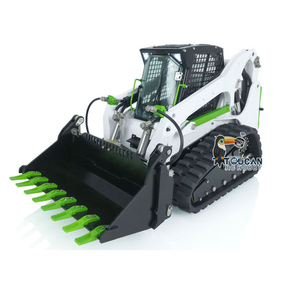 LESU 1/14 RC Metal Hydraulic Aoue LT5 Painted Unassembled Tracked Skid Steer Loader B0008