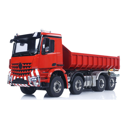 TOUCAN RC HOBBY LXY 1/14 8x8 Metal Hydraulic RC Dumper Tipper Car Radio Control Full Dump Trucks with Standard Bucket Hobby Model DIY PNP