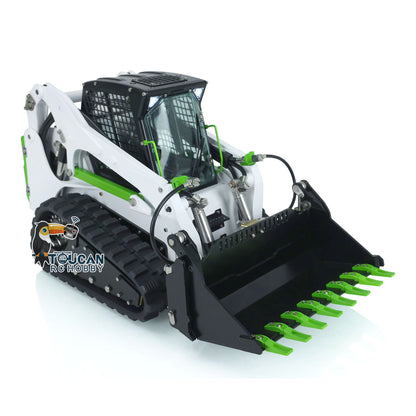 LESU 1/14 RC Metal Hydraulic Aoue LT5 Painted Unassembled Tracked Skid Steer Loader B0008