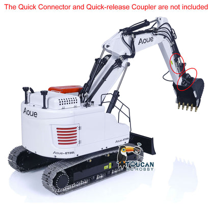 LESU 1/14 Aoue Metal ET26L Painted Assembled PNP Hydraulic Three-section RC Excavator B0012