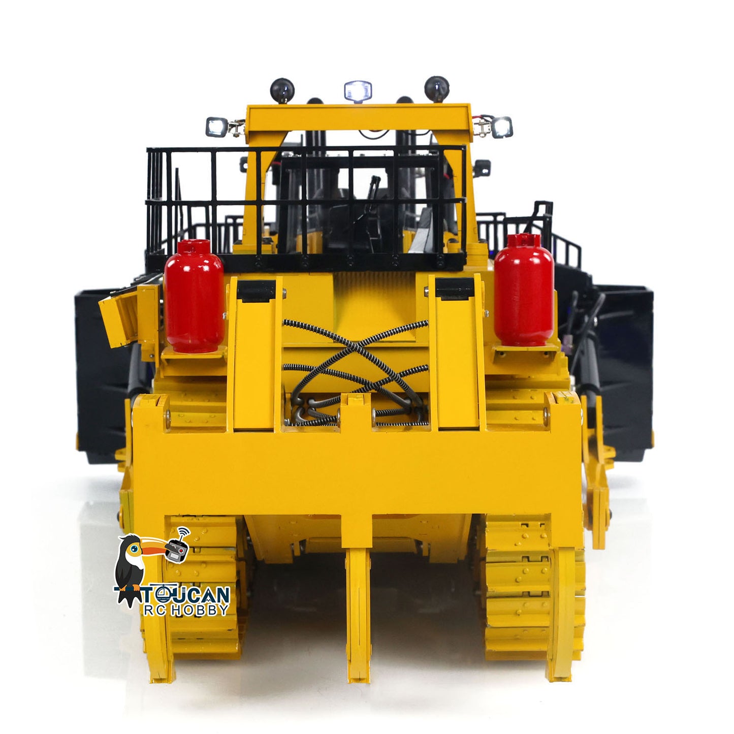 US Stock 1/14 Hydraulic RC Bulldozer Metal RTR Remote Control Dozers Model D11T Dozer
