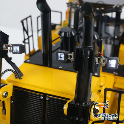 US Stock 1/14 Hydraulic RC Bulldozer Metal RTR Remote Control Dozers Model D11T Dozer