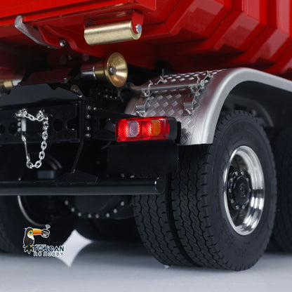 TOUCAN RC HOBBY LXY 1/14 8x8 Metal Hydraulic RC Dumper Tipper Car Radio Control Full Dump Trucks with Standard Bucket Hobby Model DIY PNP