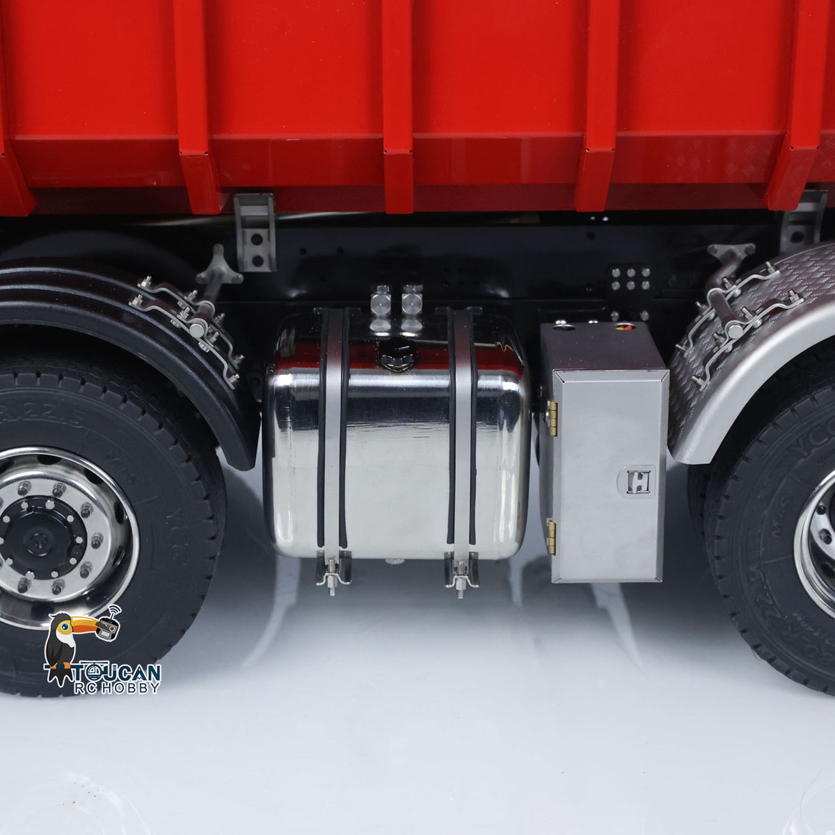 TOUCAN RC HOBBY LXY 1/14 8x8 Metal Hydraulic RC Dumper Tipper Car Radio Control Full Dump Trucks with Standard Bucket Hobby Model DIY PNP