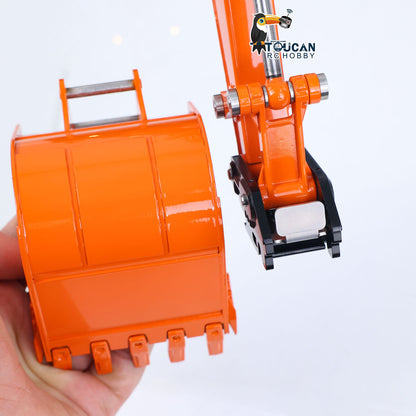 SFROG ZX135US LITE Metal Digger 1/14 RC Hydraulic Excavator 3CH Valve 3.5-4MPA Pump Manual Quick Coupler ST8 Radio Light Sound