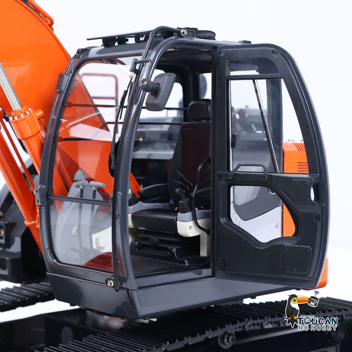 SFROG ZX135US LITE Metal Digger 1/14 RC Hydraulic Excavator 3CH Valve 3.5-4MPA Pump Manual Quick Coupler ST8 Radio Light Sound