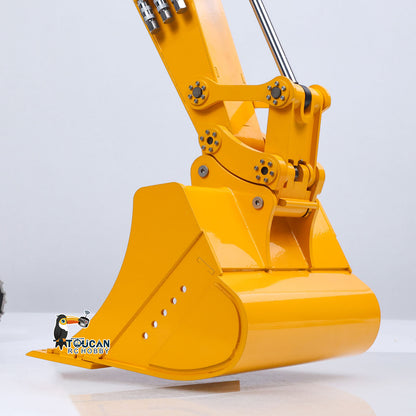 Metal Grading Bucket Ripper for 1/12 Hydraulic Remote Control Tracked Excavator C395 LR976 E650 RC Digger Model Construction Vehicle